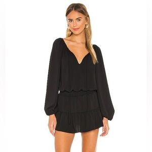Amanda Uprichard Charleigh Romper in Wine